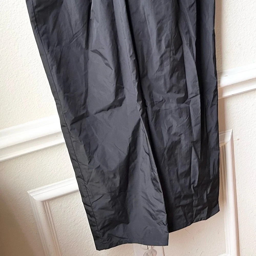 NWT HUNTER BELL Onyx Black Elva Ruffle Velvet Trim Jumpsuit Sz 4 - Picture 9 of 16